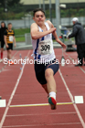 Mens and Boys triple jump, 2021 North Eastern Track and Field Champs., Middesbrough. Photo: David T. Hewitson/Sports for All Pics